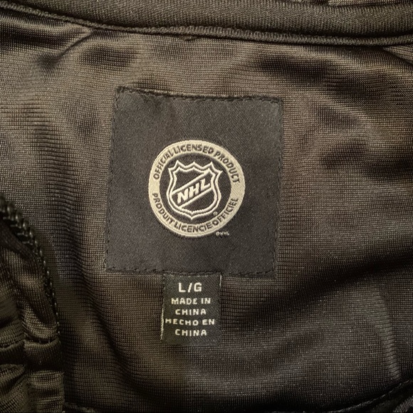 Philadelphia Flyers Hockey NHL Full Zip Track Jacket Men’s Size Large - Picture 3 of 5